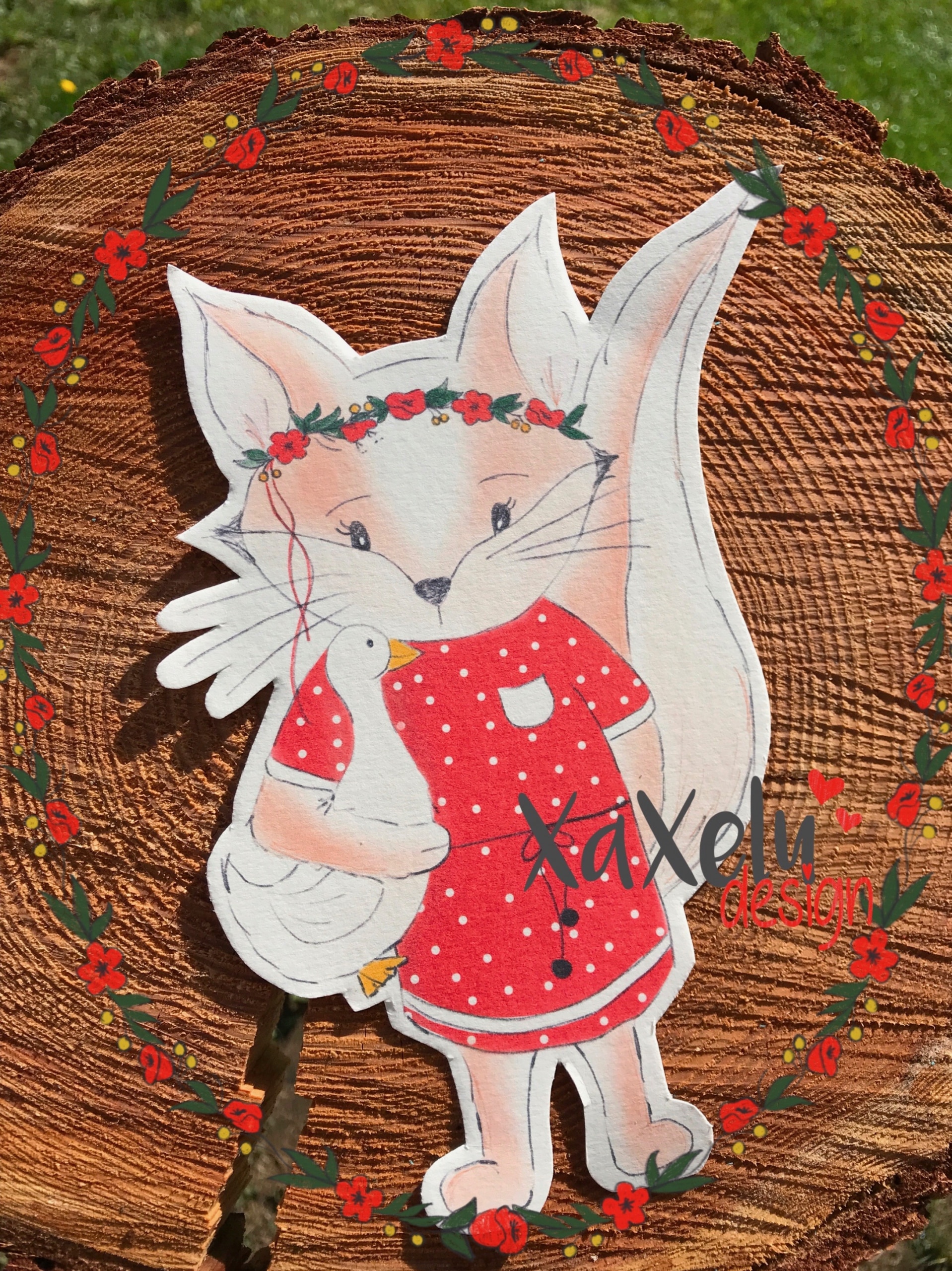 Mrs. Fox Digistamp – Bild 3