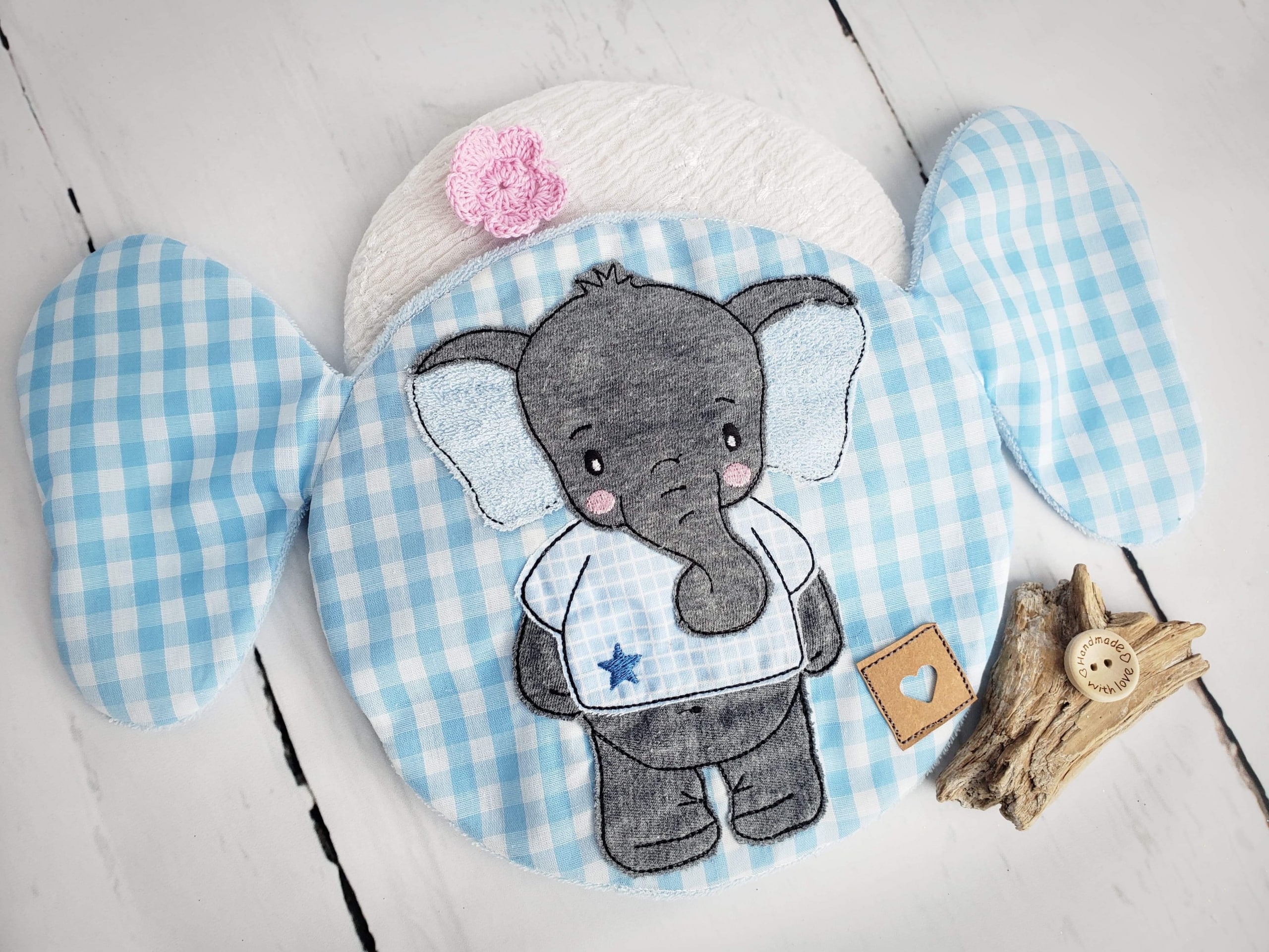 Elli und Ello Fant Stickset 10x10, 13x18 und 16x26 – Bild 10