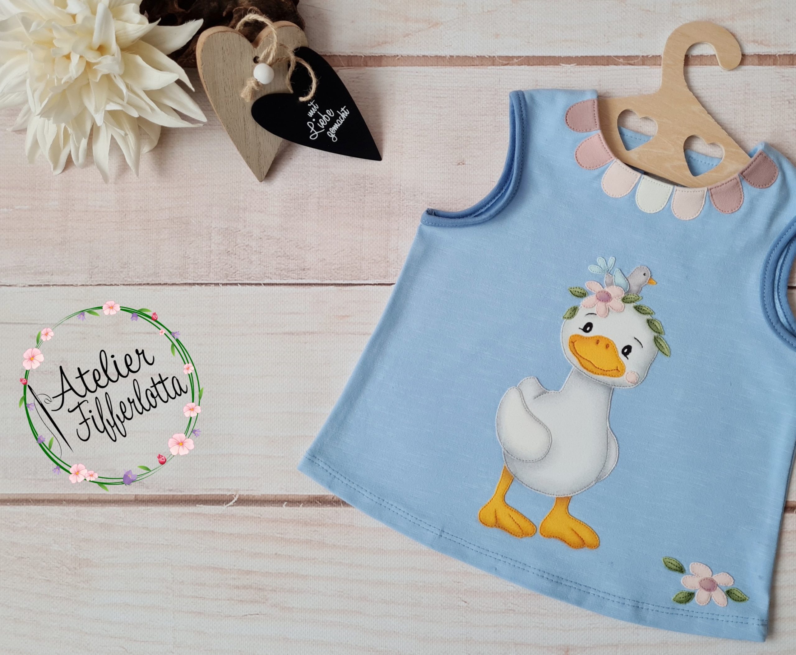 Gänseblümchen Applivorlage – Bild 6