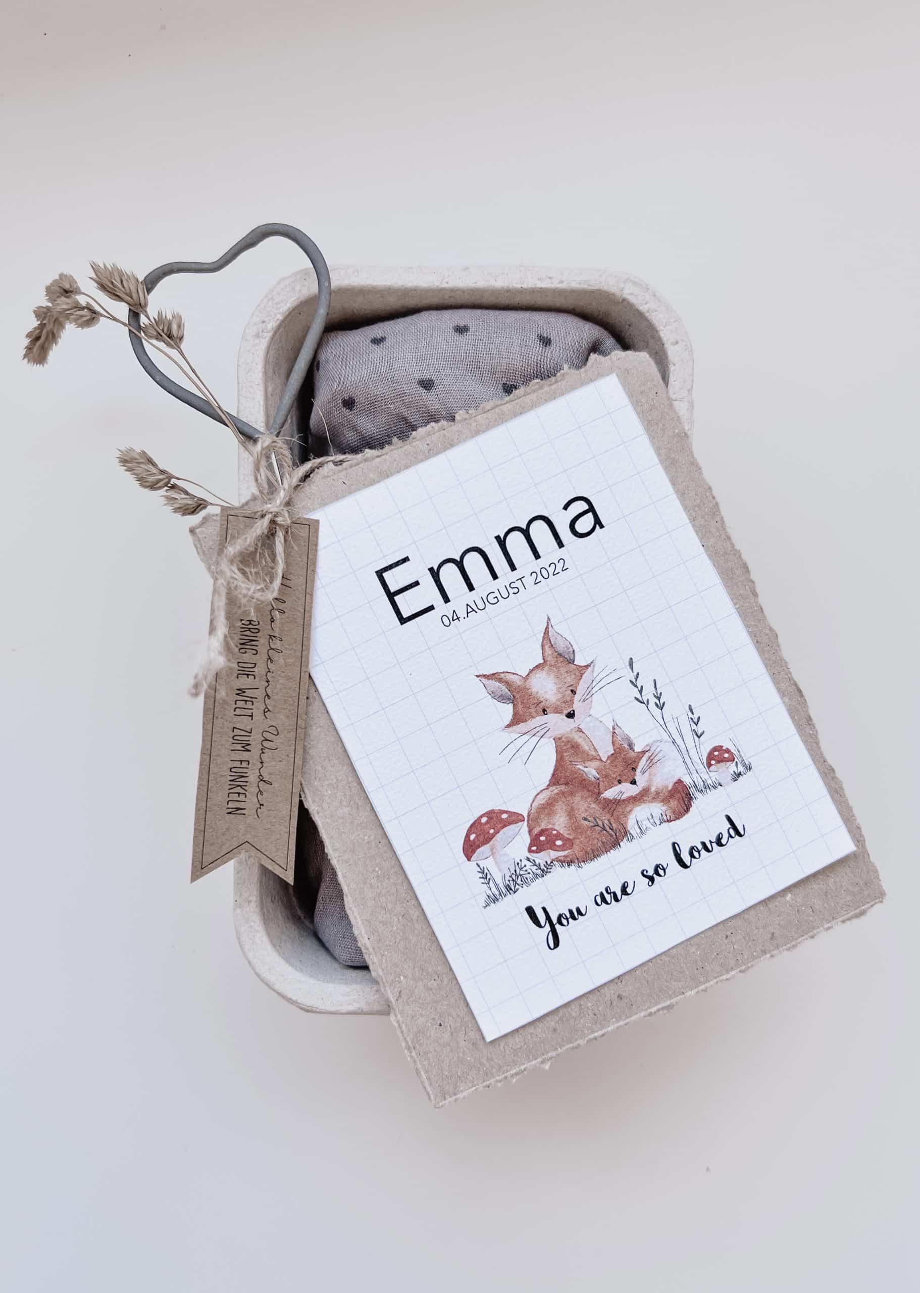 Füchschen Aquarell DigiStamp – Bild 5