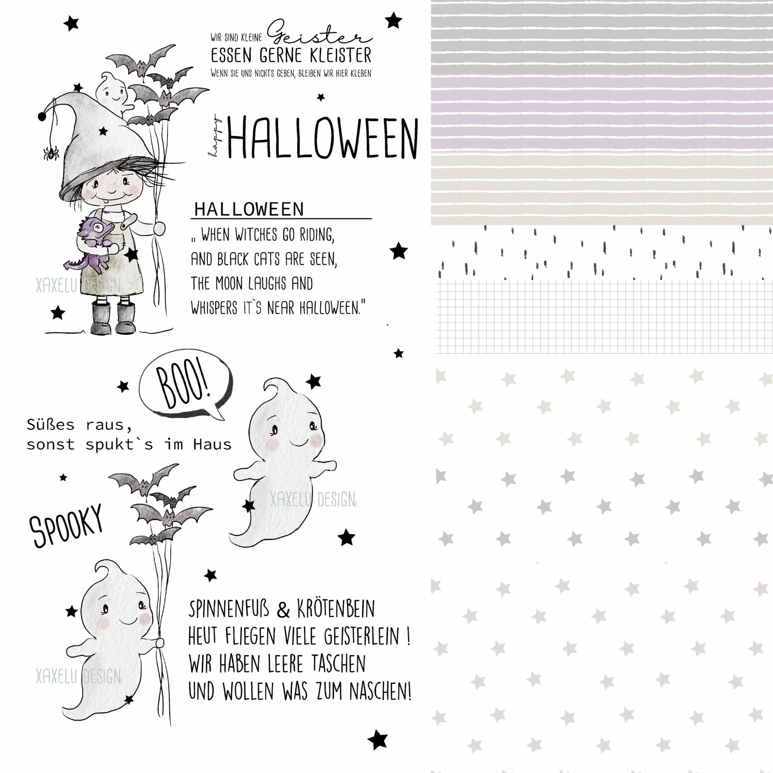 happy Halloween DigiStamp