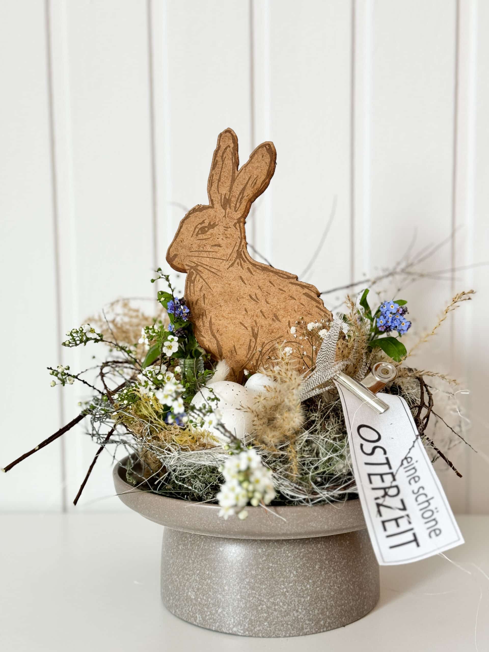 Farmhouse Bunny Plottdatei/ LaserCut – Bild 2