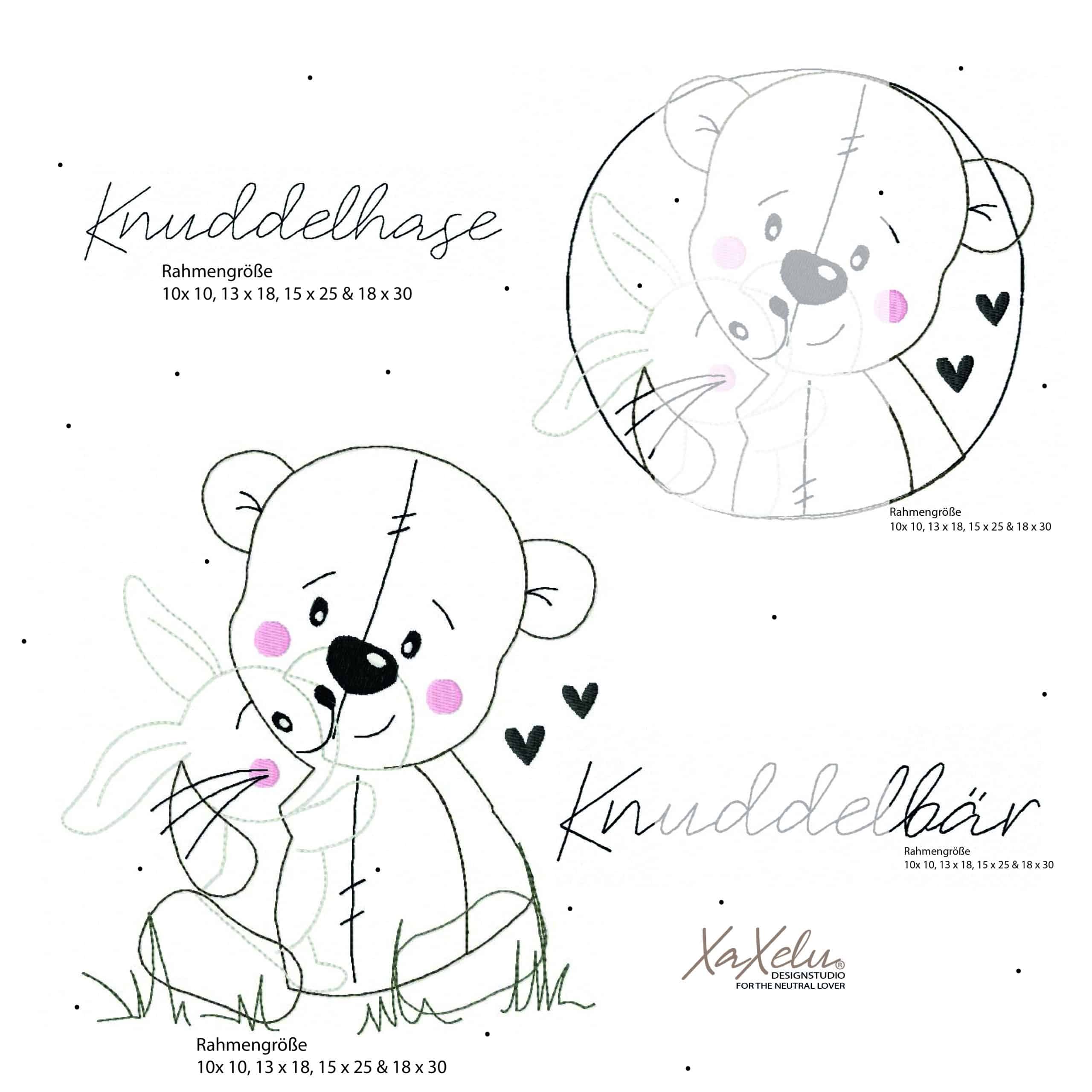 Paul & Hasi Stickdatei [Digital] – Bild 2