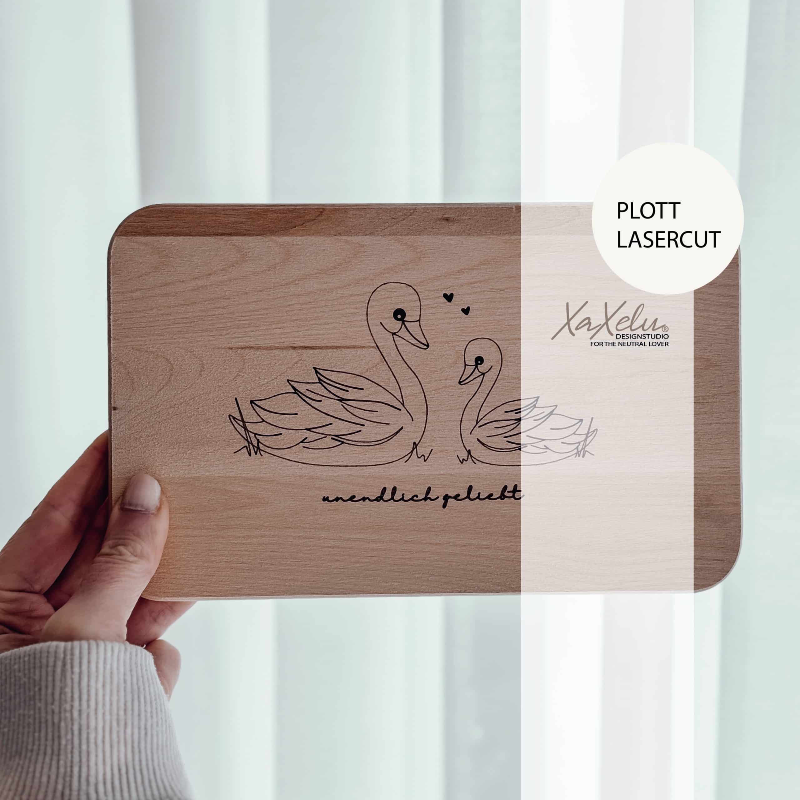 soft & sweet Schwanenliebe Plott/ LaserCut