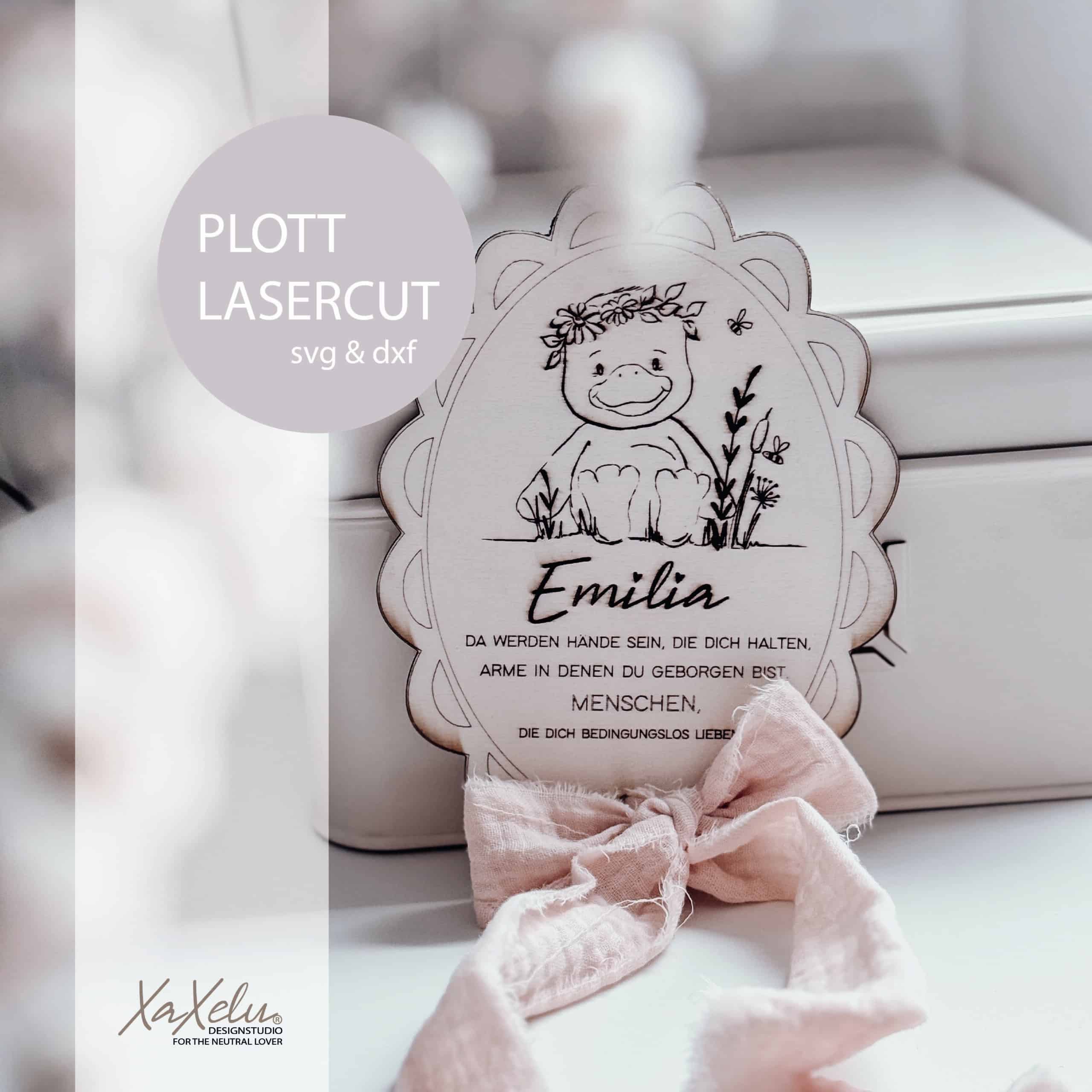 kleiner Wildfang Plott/ LaserCut