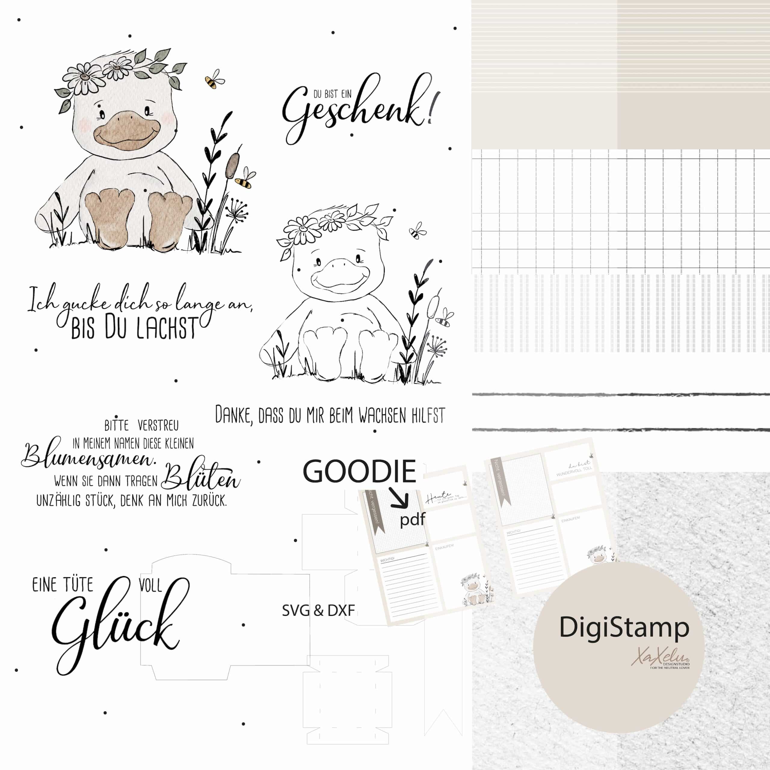 kleiner Wildfang DigiStamp