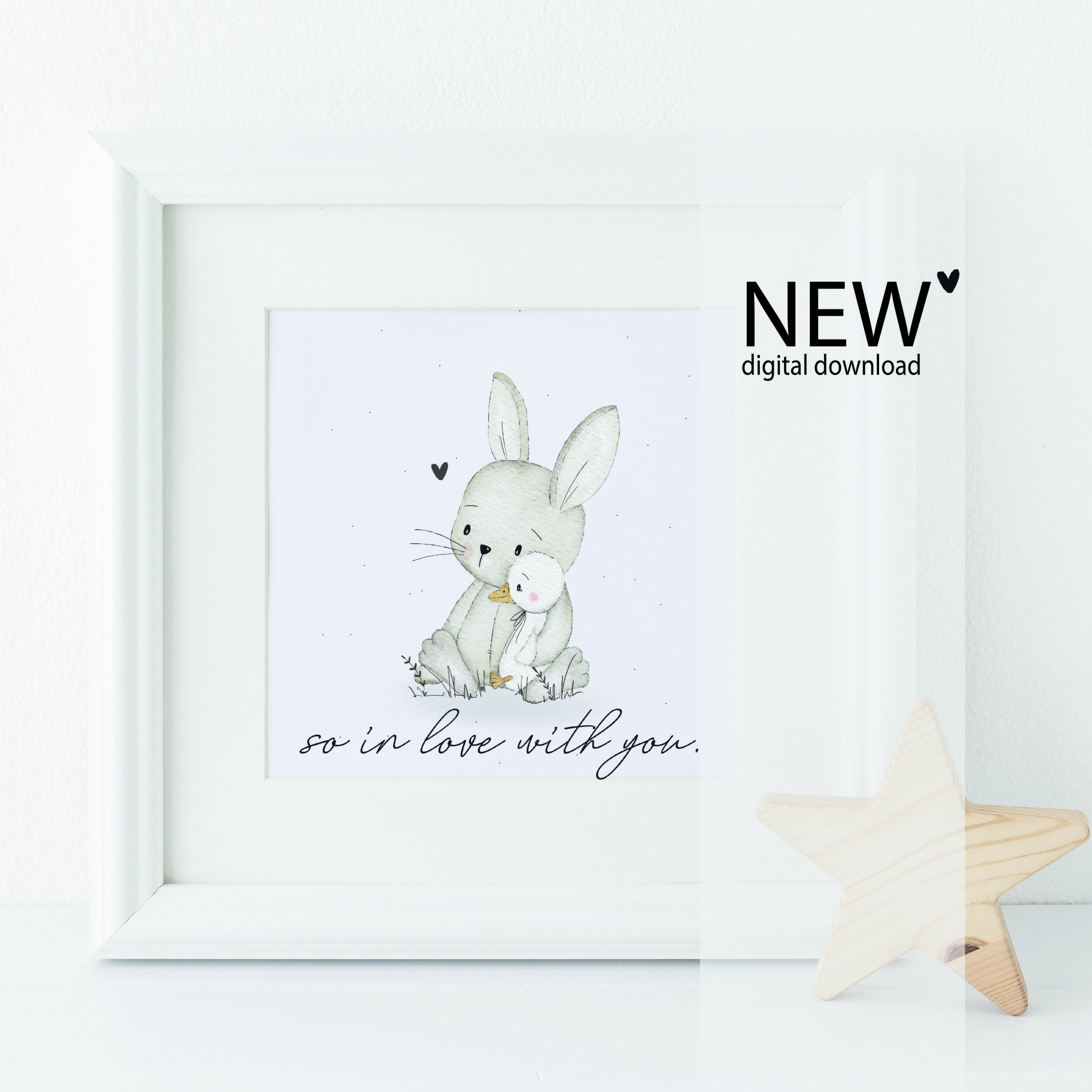 Hasi und gans digitaldownload, Digistamp