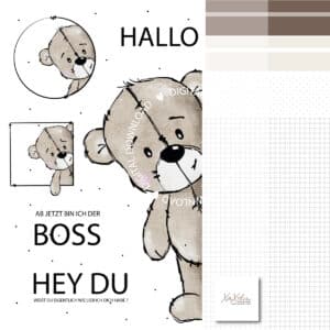 Hey Paul, Digistamp, clipart, digital download , xaxelu, xaxeludesign