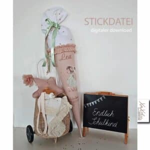 Stickdatei, Marie,xaxeludesign, Fee