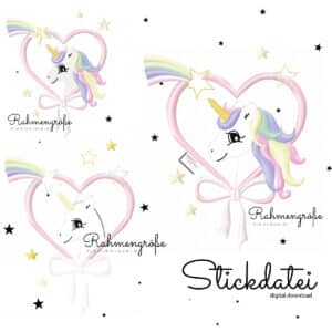Einhorn Stickdatei Stickdatei Einhorn ITH Stickdatei digitale Stickdatei Regenbogen Stickdatei Herz Stickmotiv Stickdatei Kinder Stickdatei Mädchen Stickmuster Einhorn Stickdatei Baby Stickdatei 10x10 Stickdatei 13x18 Stickdatei ITH Herz Stickmuster Regenbogen Stickdatei Geschenk