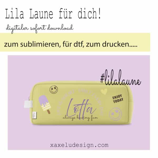lila Laune, Digistamp, clipart, digital download, für Tassen, sublimation,xaxeludesign