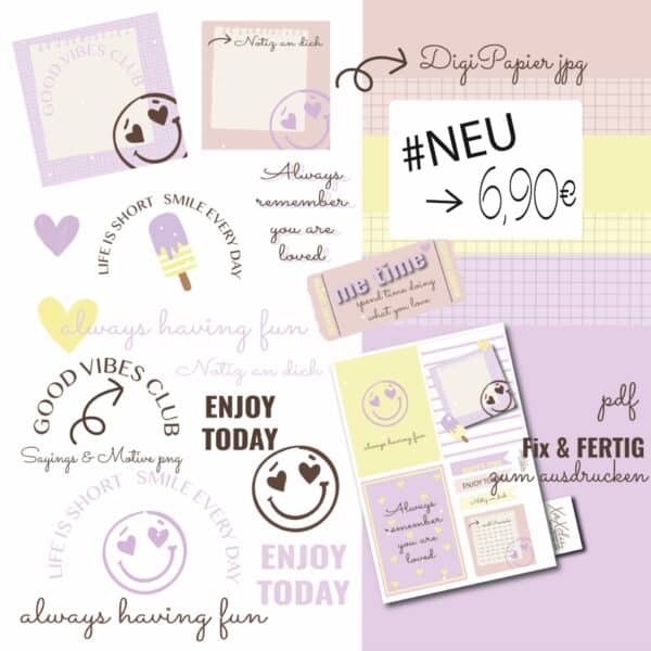 lila Laune, Digistamp, clipart, digital download, für Tassen, sublimation,xaxeludesign