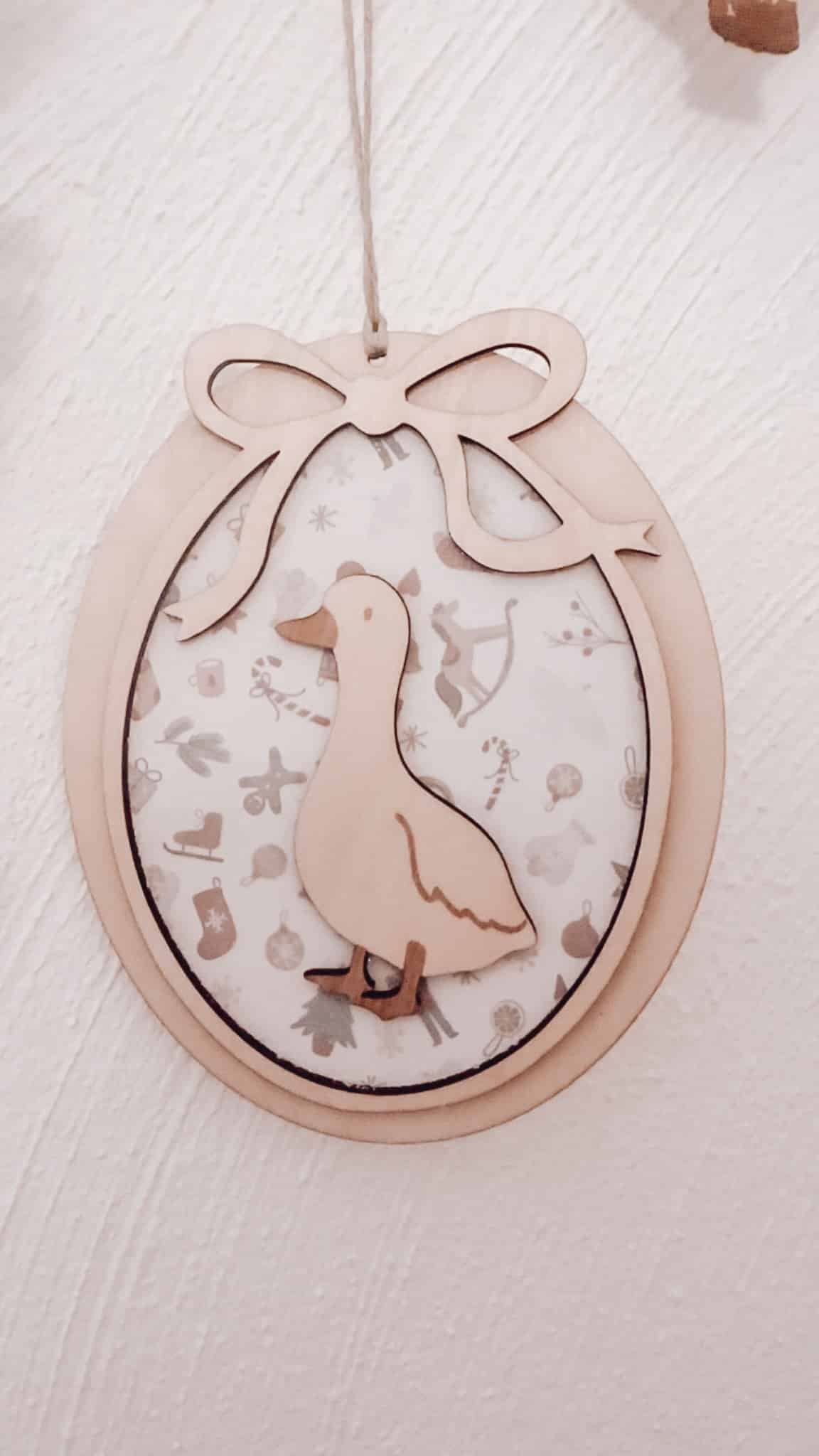 Gänse Plotterdatei – SVG & DXF | Niedliche Gans Motive zum Plotten, Laserdesign, Basteln & Folieren – Bild 4