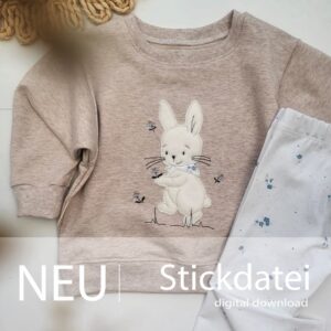 Happy Hoppel Stickdatei, xaxeludesign, sticken, xaxelu