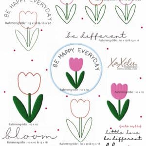 tulpen, stciken, xaxelu, coole kids