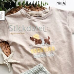 Dackel, Winni, Sticken, dackelliebe