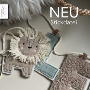 Stickdatei Löwenstark